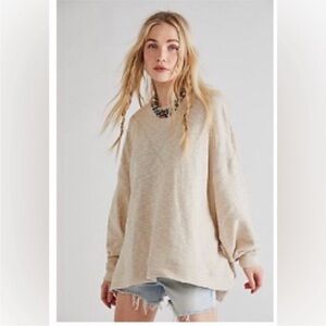 Free People Care FP Come Again Tee sweater